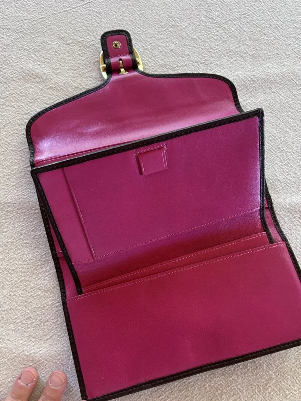 Coach | Bleecker Signature Jacquard Checkbook Wallet